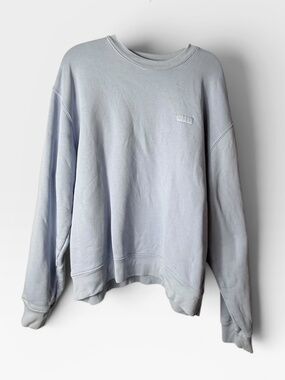 Set‎ Active Blue Crew neck Long Sleeve Sweater Size Medium (S)
